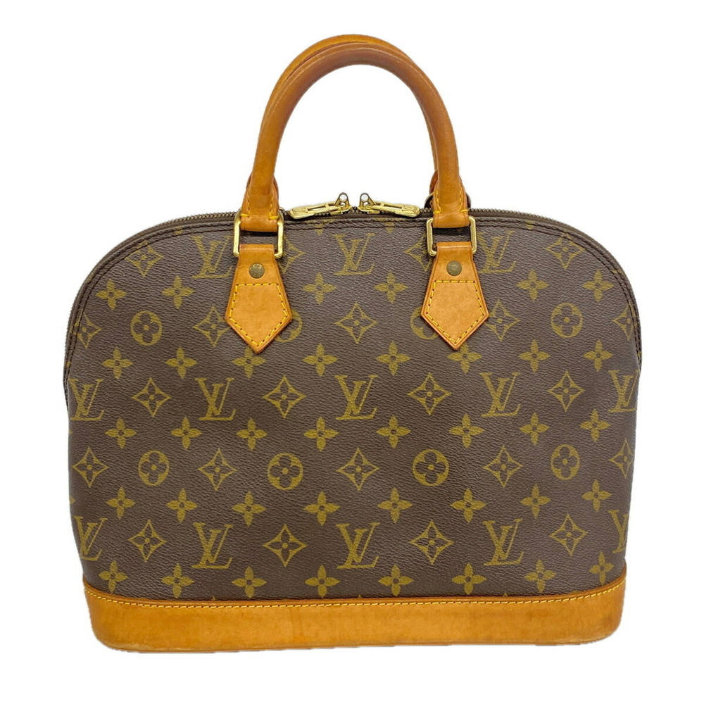 Louis Vuitton Alma Monogram Handbag M51130 Brown Women's